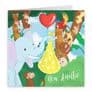 New Auntie Congratulations New Baby Card Cute Elephant Jungle
